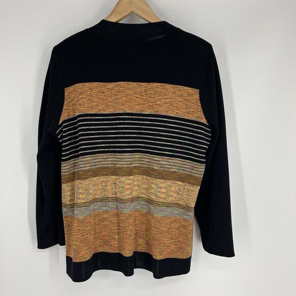 Exclusively Misook Sweater Set Size Medium Petite Cardigan Shell Tank Top 2 Pc - Picture 4 of 12